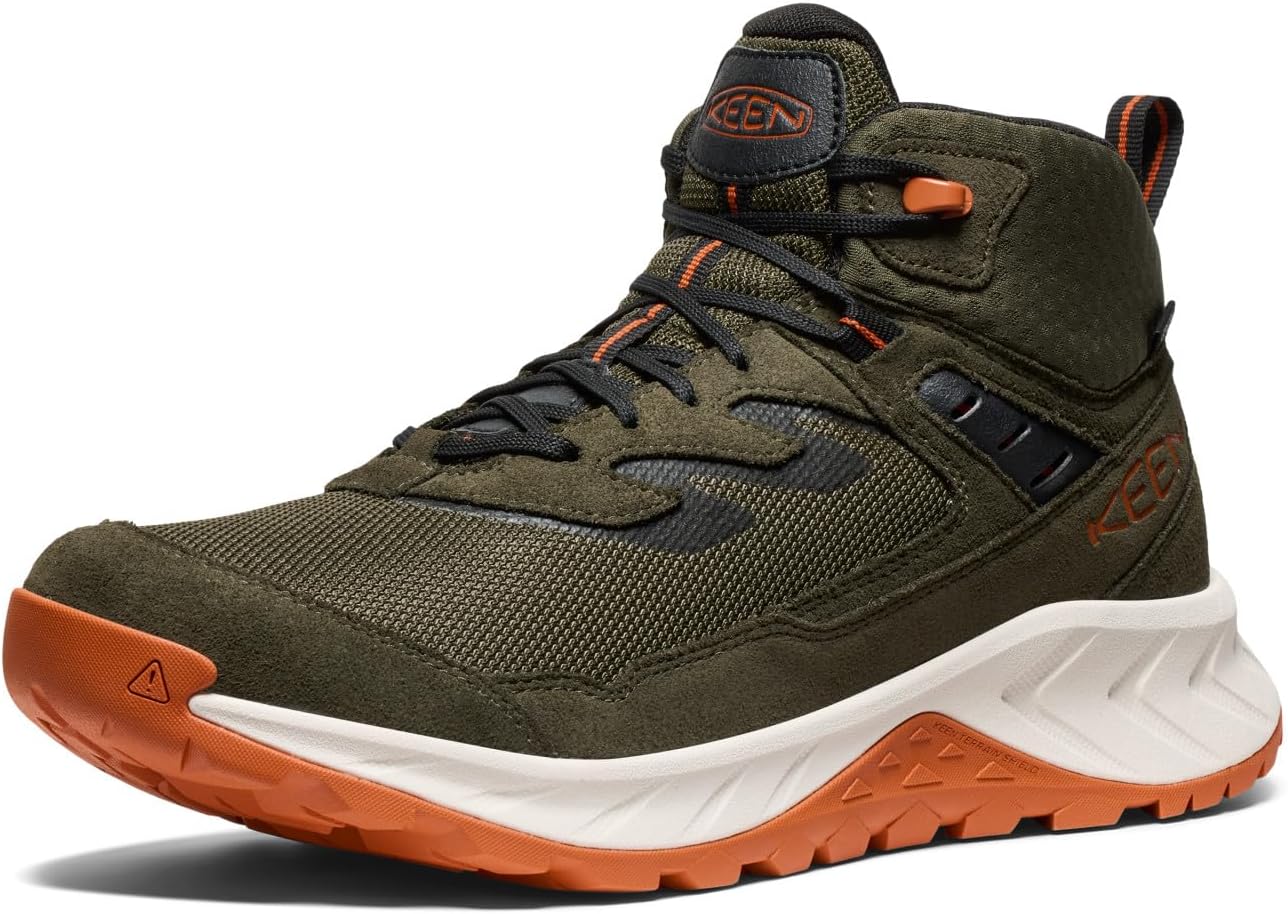 KEEN Men's Hightrail Mid Waterproof Hiking Boots for Adventure