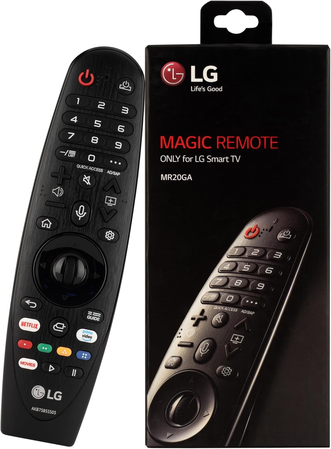 LG Magic Remote Control MR20 with Netflix and Prime Video Keys