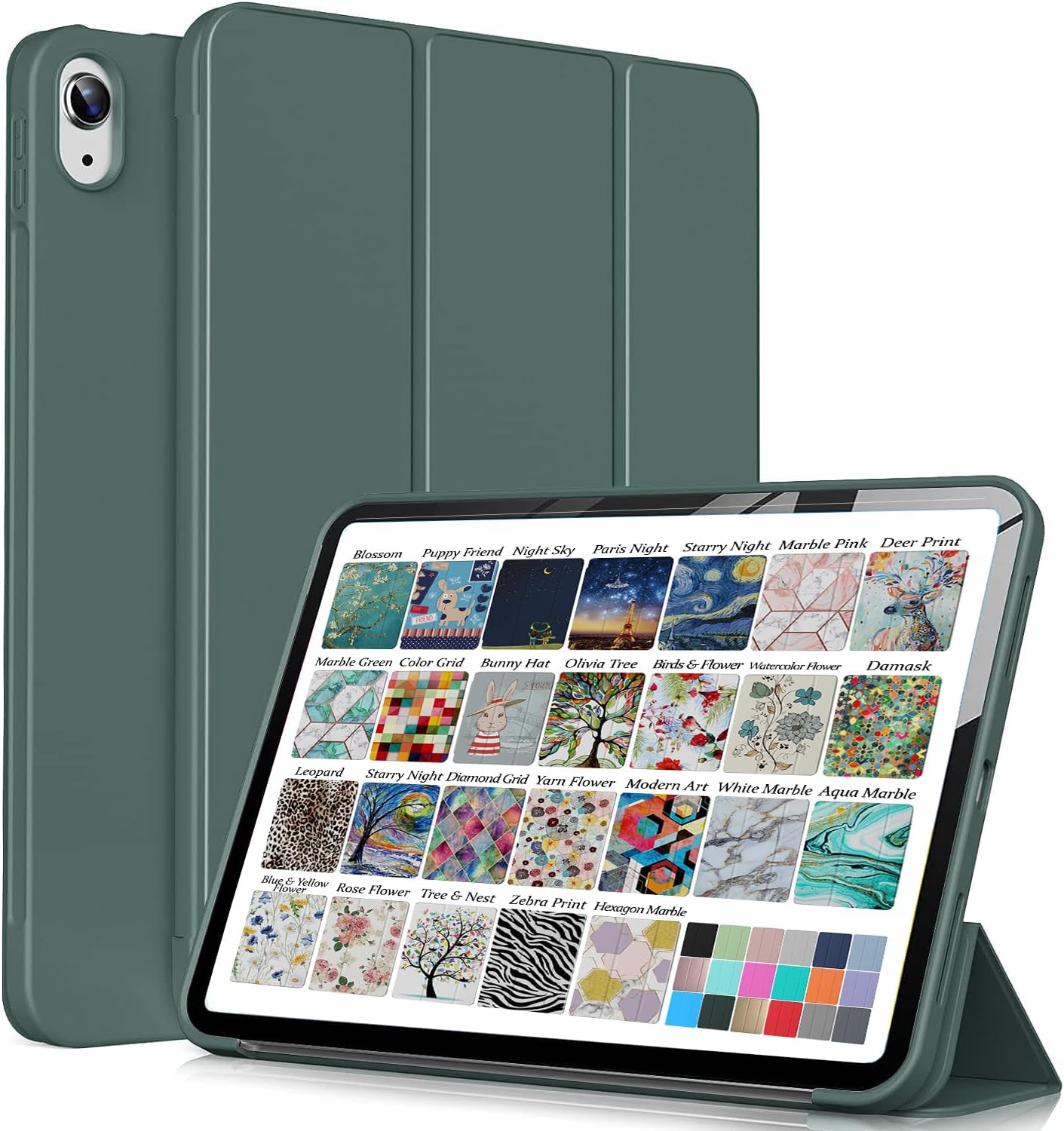 DuraSafe Cases for iPad Air 4/5 - Smart Honeycomb TPU