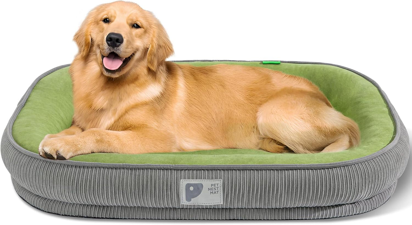 Orthopedic Dog Bed for Large Dogs with Egg Crate Foam Support