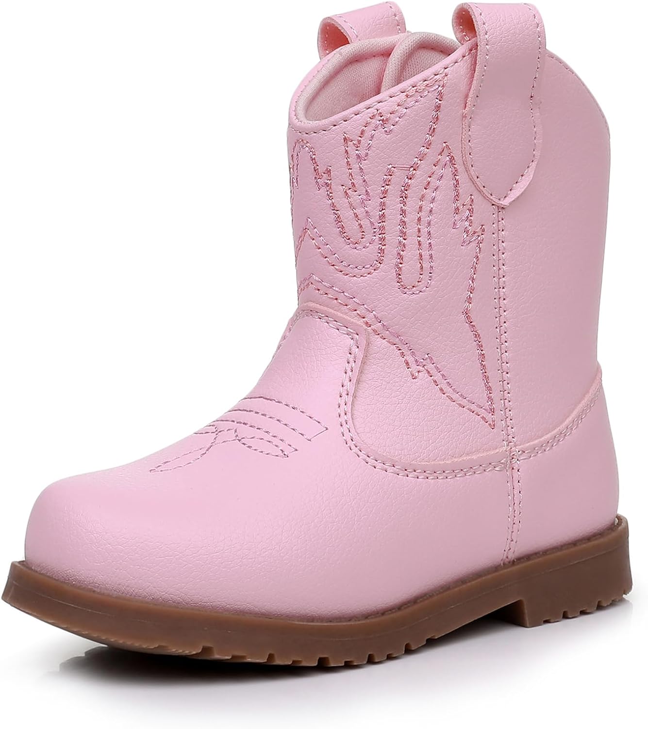 Blikcon Toddler Cowboy Boots for Boys and Girls - All Seasons