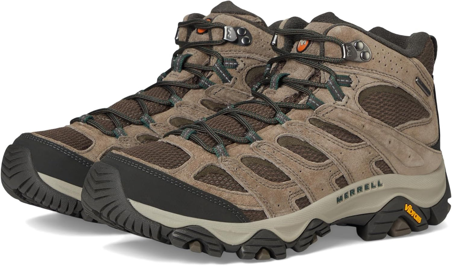 Merrell Men's Moab 3 Mid Waterproof Hiking Boots for Adventure