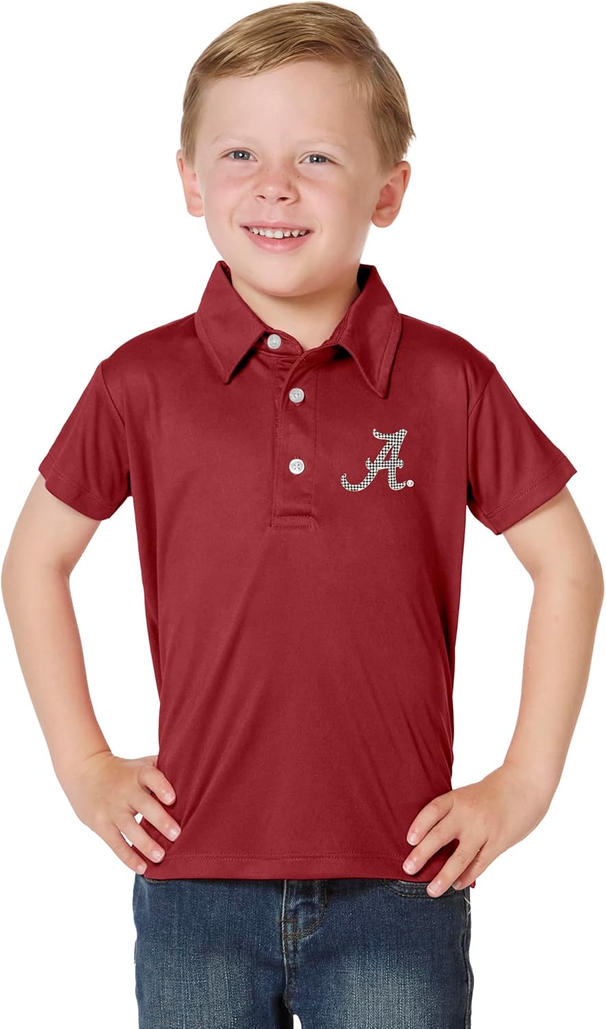 Little King NCAA Toddler Boys Polo Shirt for Young Fans
