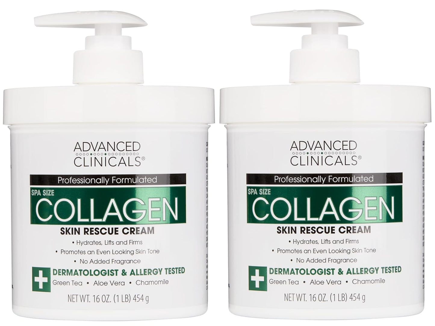 Collagen Cream Body Lotion & Face Moisturizer for Youthful Skin