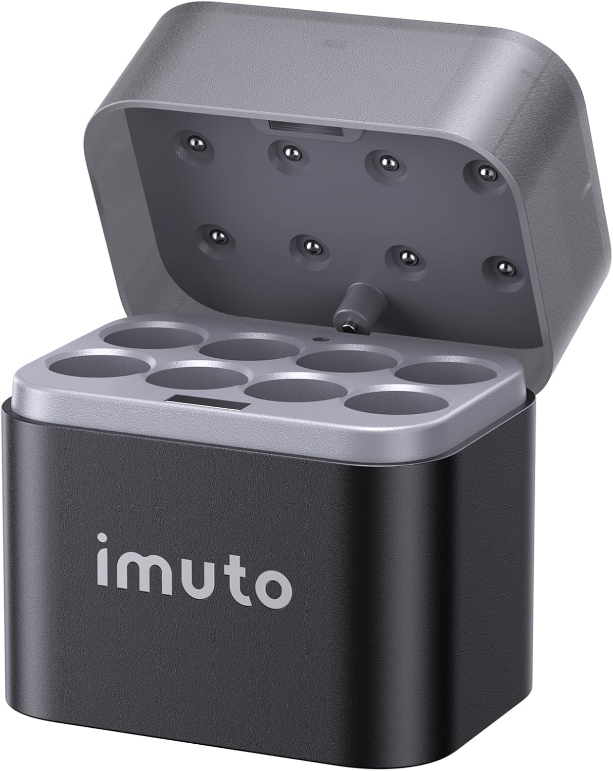 imuto 8-Slot Rechargeable Battery Charger