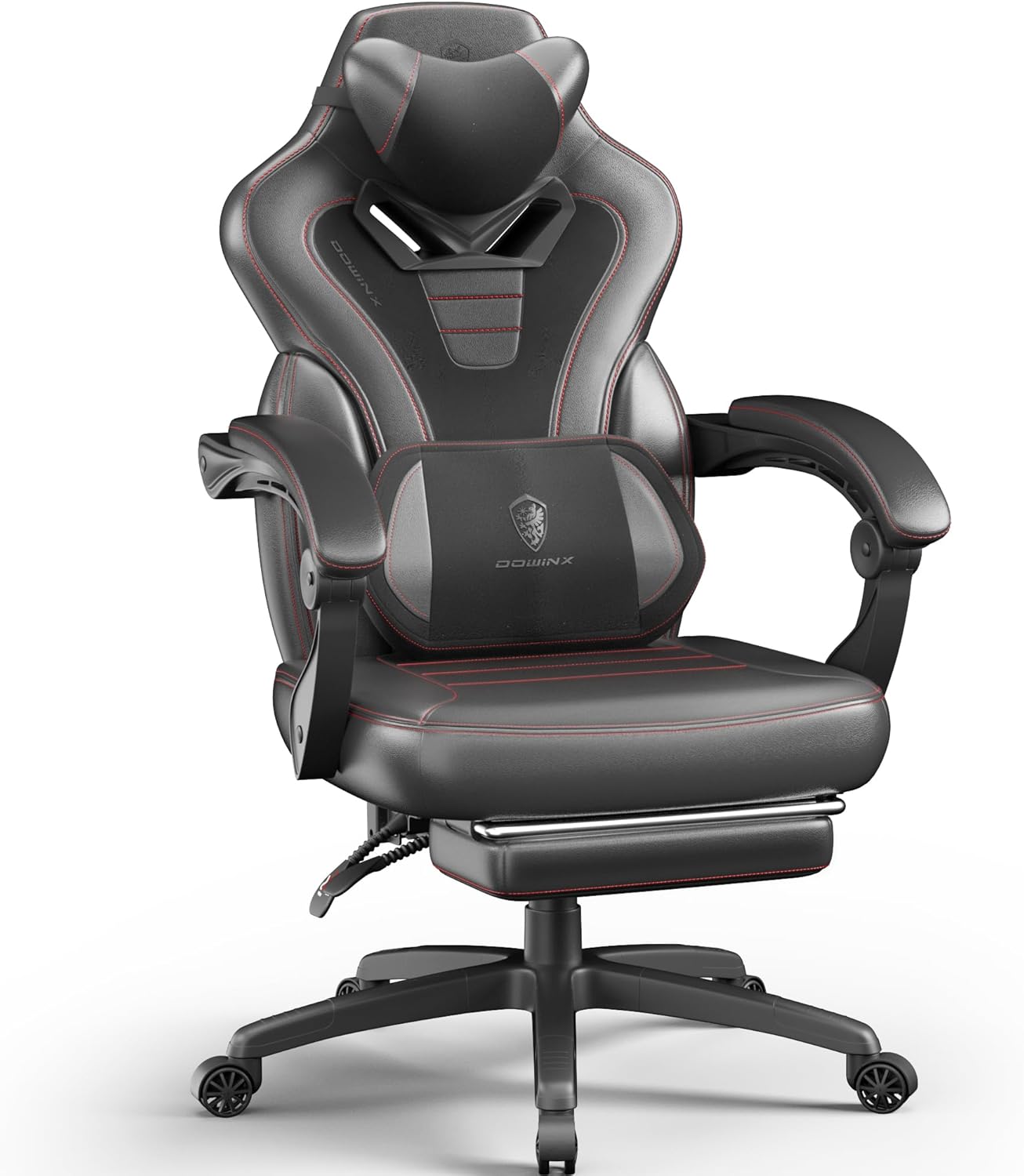 Dowinx Gaming Chair with Footrest for Heavy Gamers and Adults