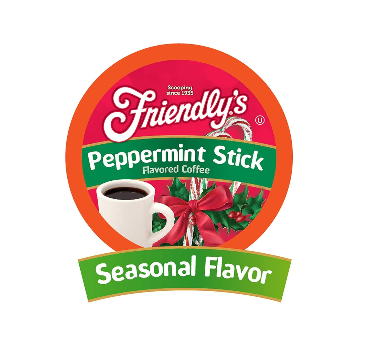 Friendly's Peppermint Stick Coffee Pods