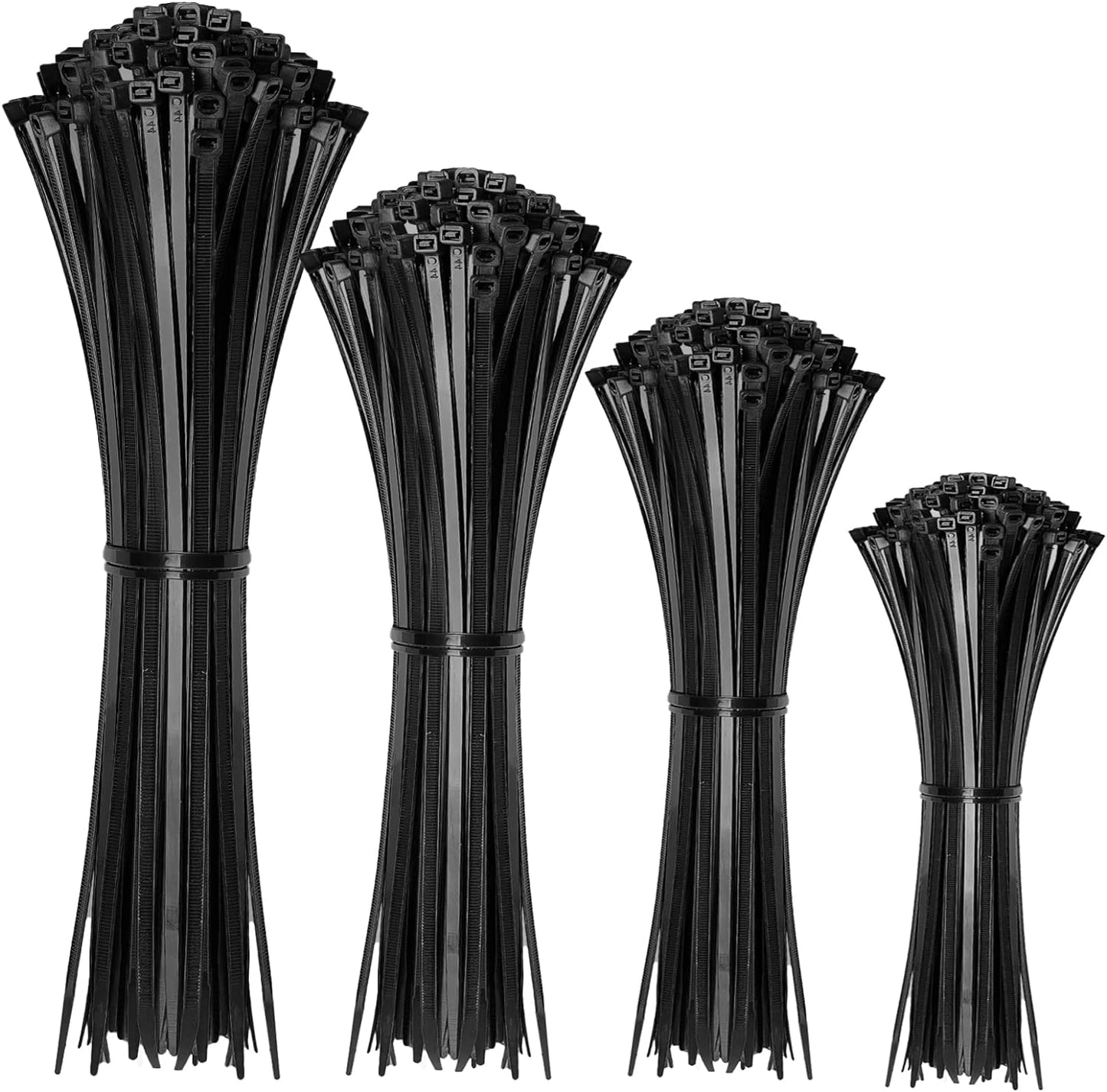 400 Pack Self-Locking Cable Ties for Ultimate Organization by HAVE ME TD