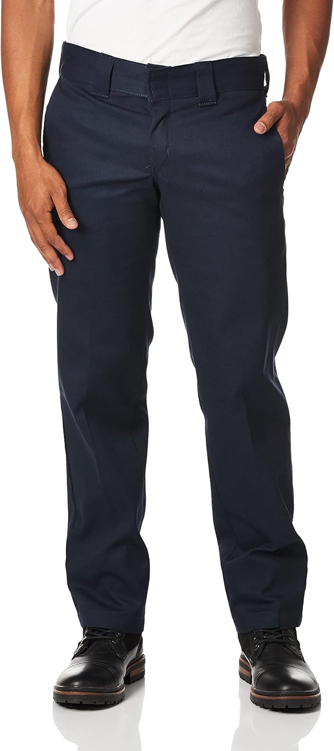 Dickies Men's Flex Work Pant Slim Straight Fit for Comfort
