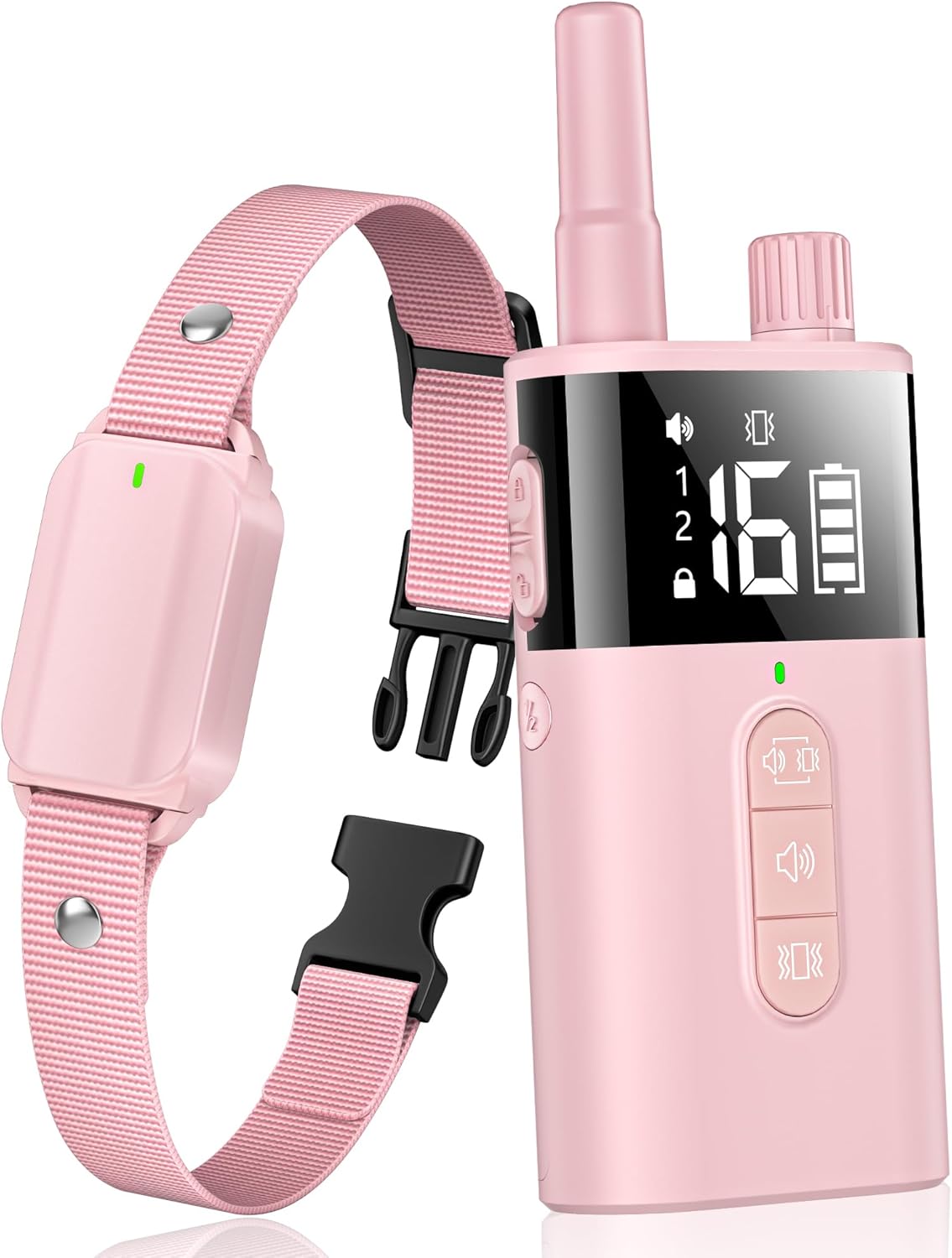 No Shock Dog Training Collar with Remote for Safe Training