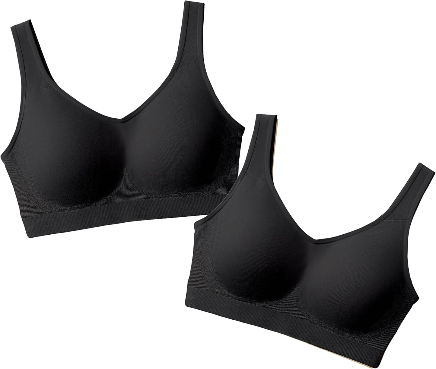 SHAPERMINT Wireless Bras for Women with Natural Lift and Comfort