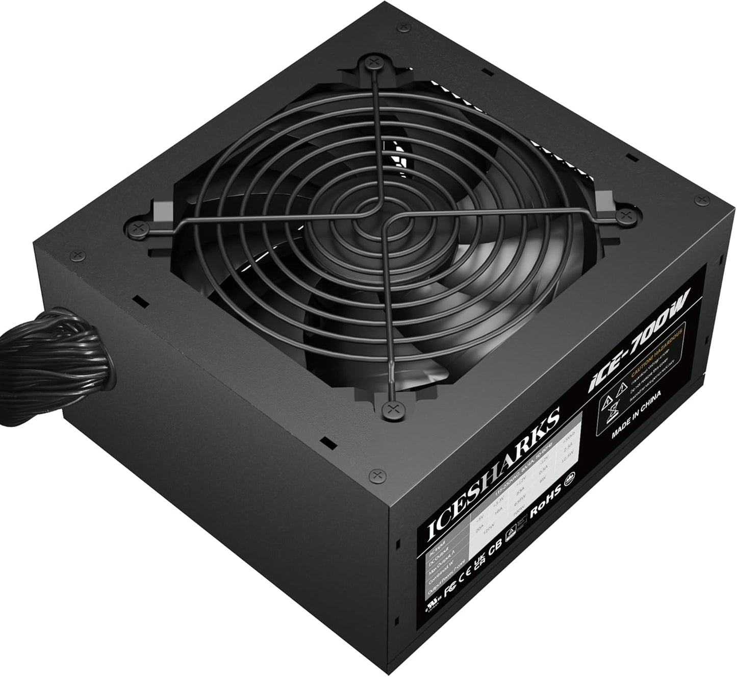 Game 700W Power Supply PC PSU with Silent Operation and Protection