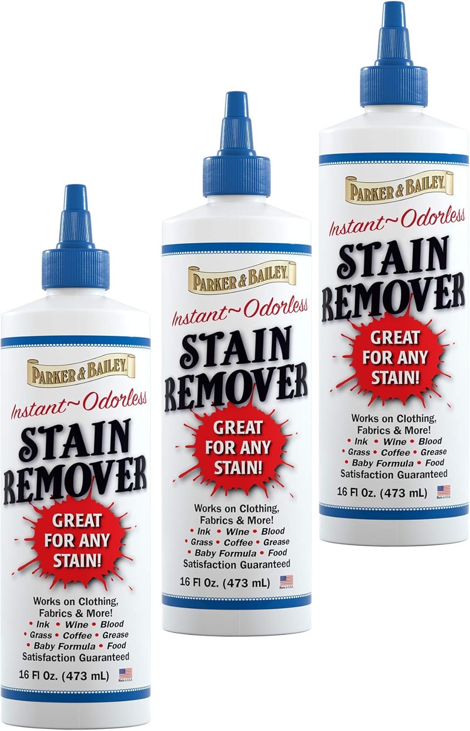 Parker and Bailey Blood Stain Remover for Carpet and Clothes