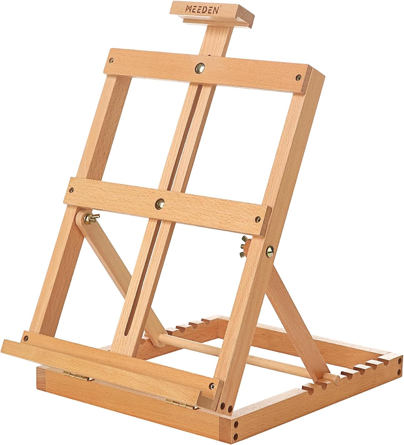 MEEDEN Heavy-Duty Tabletop Studio H-Frame Wooden Easel Review
