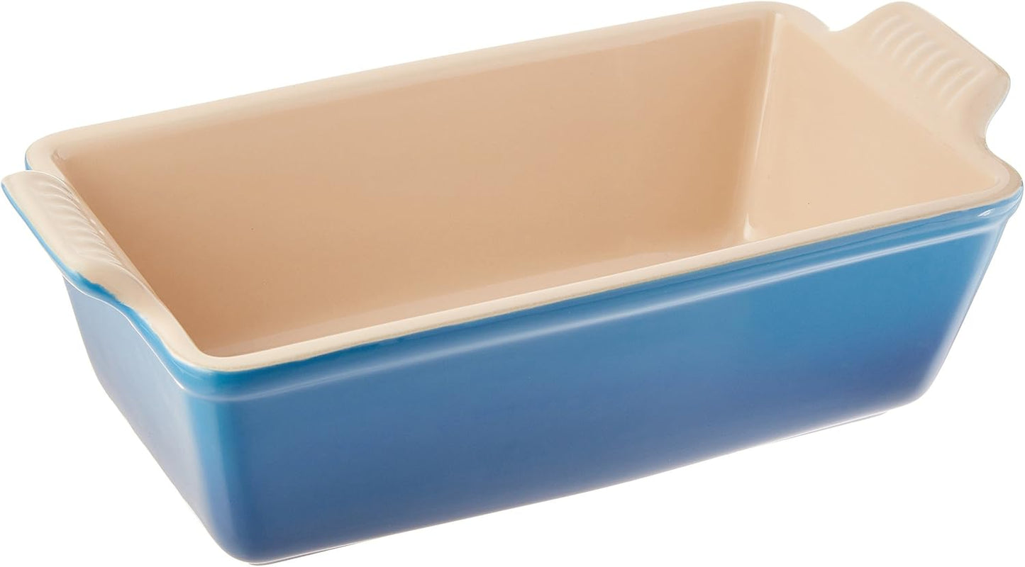 Le Creuset Stoneware Heritage Loaf Pan for Perfect Baking