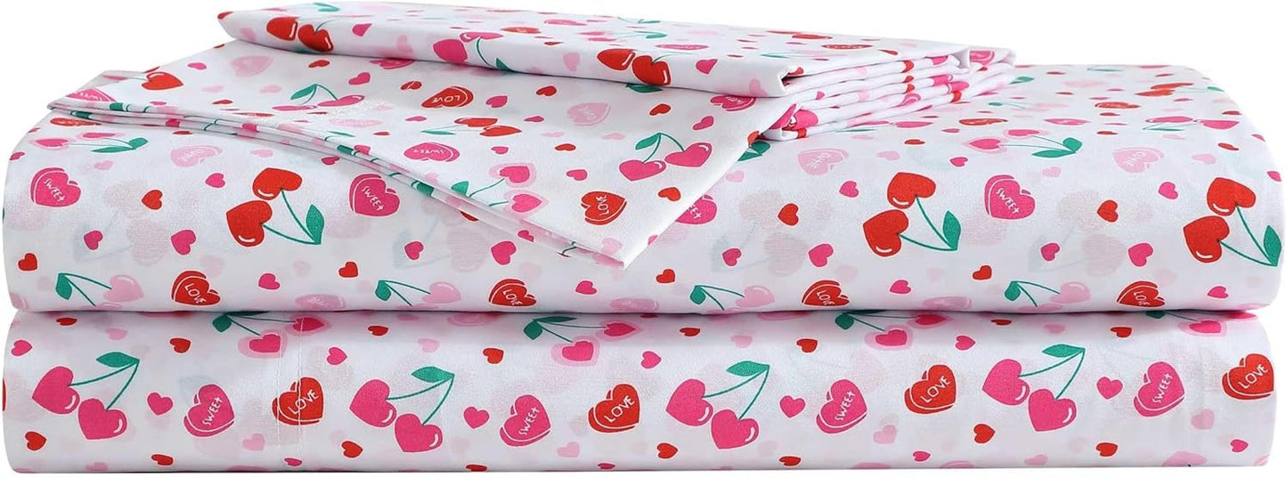 Betsey Johnson Queen Bed Sheets - Super Soft Bedding Set
