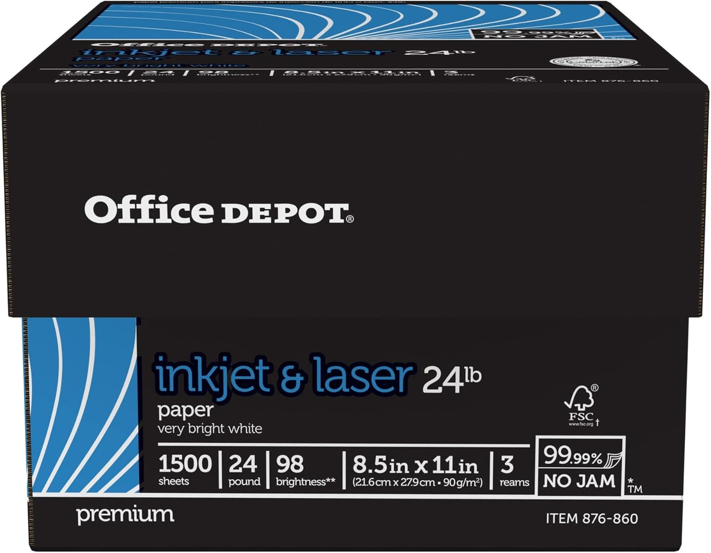 High-Quality Eco-Friendly Paper - 24lb, 30% Recycled