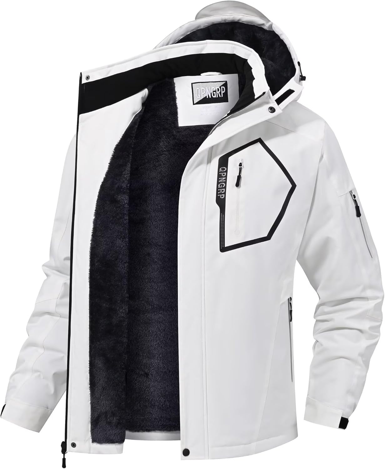 QPNGRP Men's Ski Jacket Waterproof Insulated Winter Coat Review