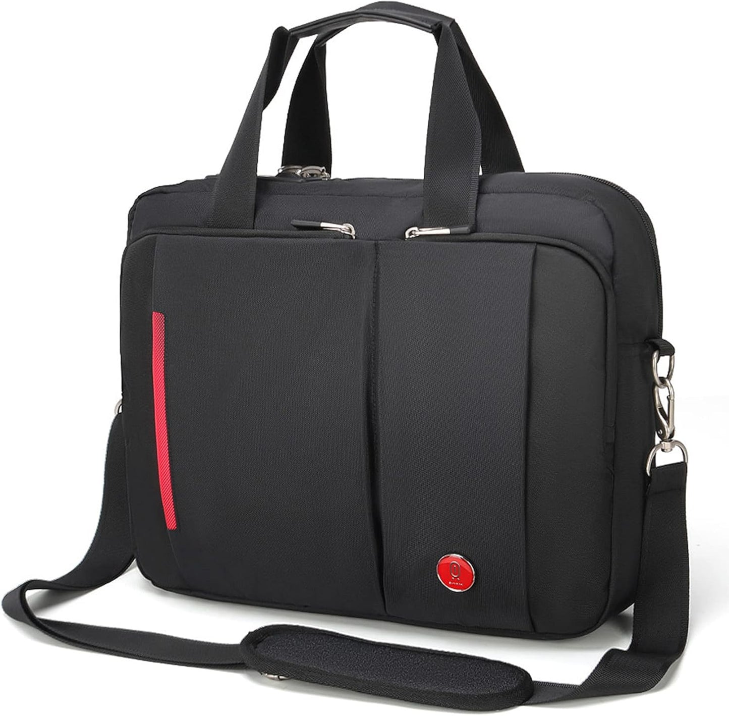 Omnpak 15.6 inch Laptop Briefcase with Anti-Theft Lock