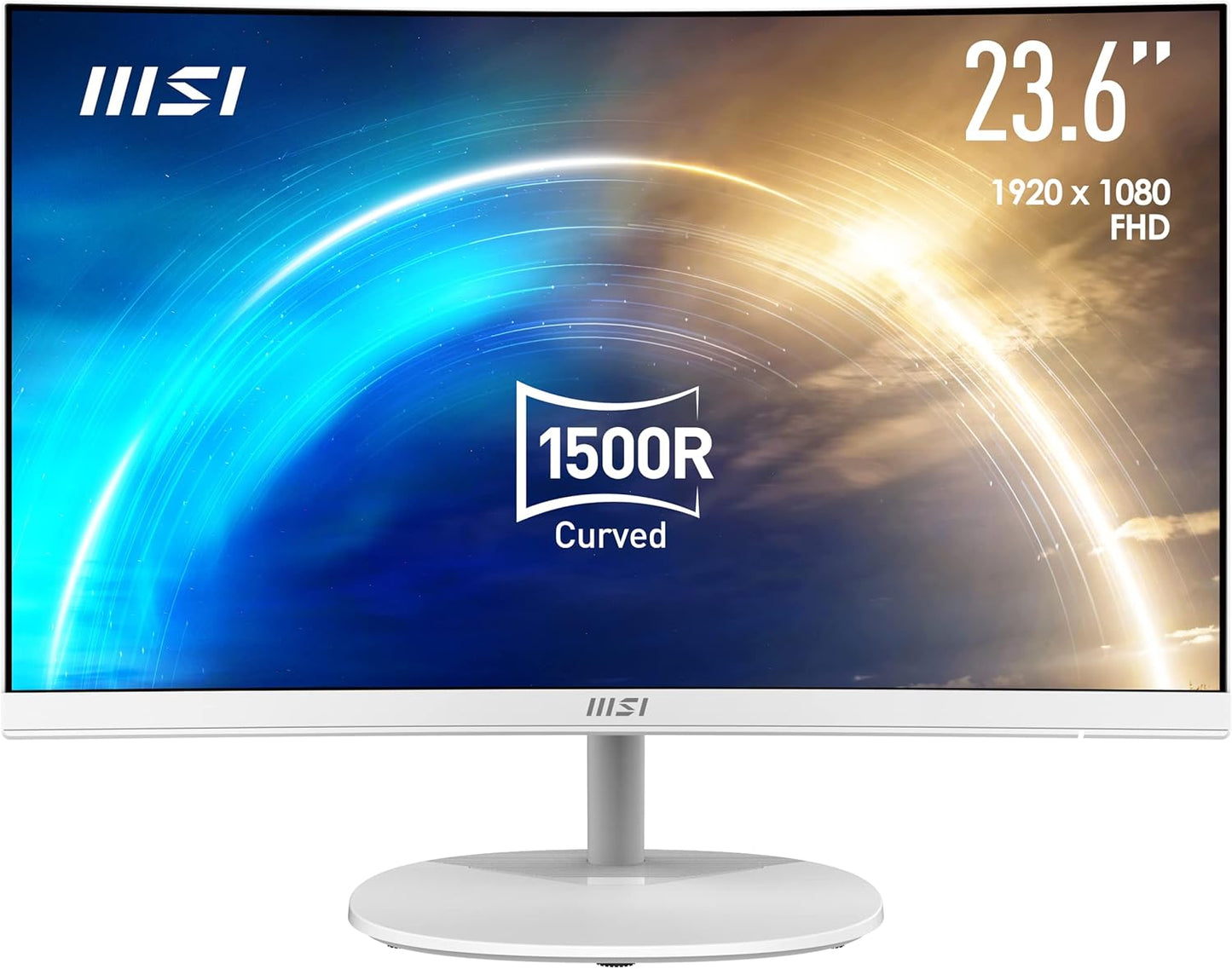 MSI Pro 24 Curved Monitor, FHD 1080p, 75Hz Refresh Rate