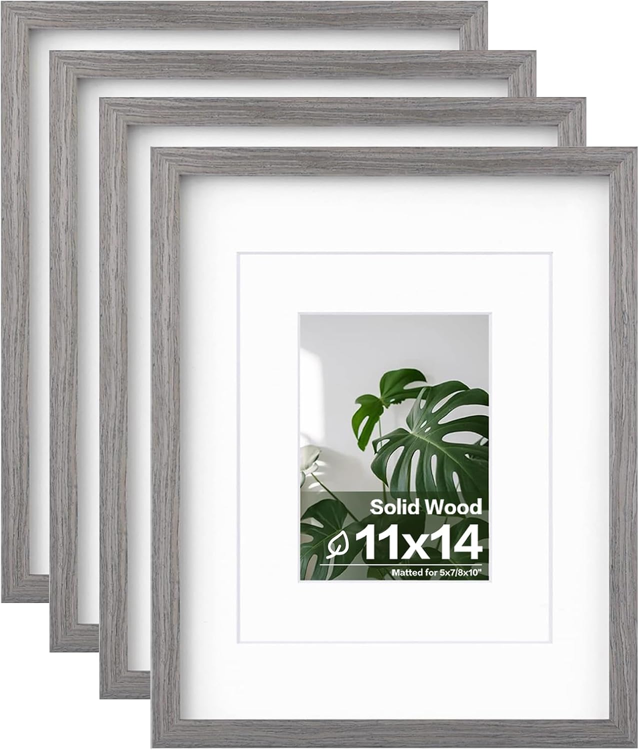 Egofine 11x14 Picture Frames Set of 4 for Home and Office