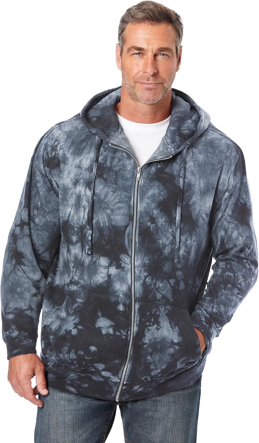 KingSize Men's Big & Tall Fleece Zip-front Hoodie Jacket Review