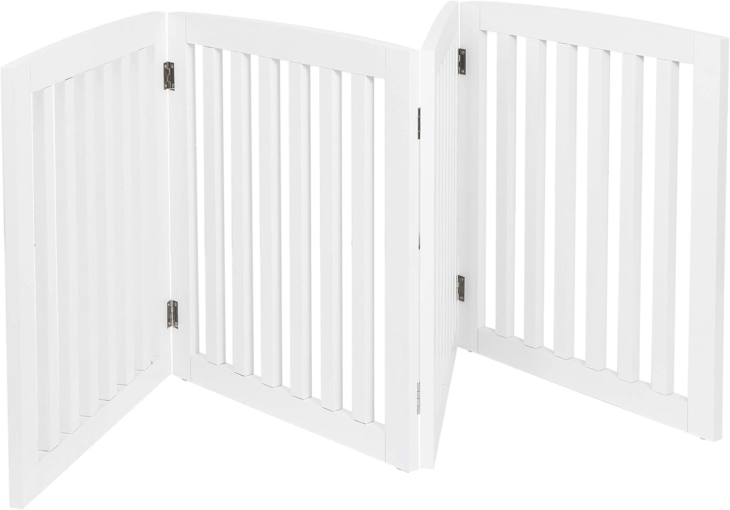 Dog Gate Pet Gate Indoor for Stairs and Doorways 82x24 Inch