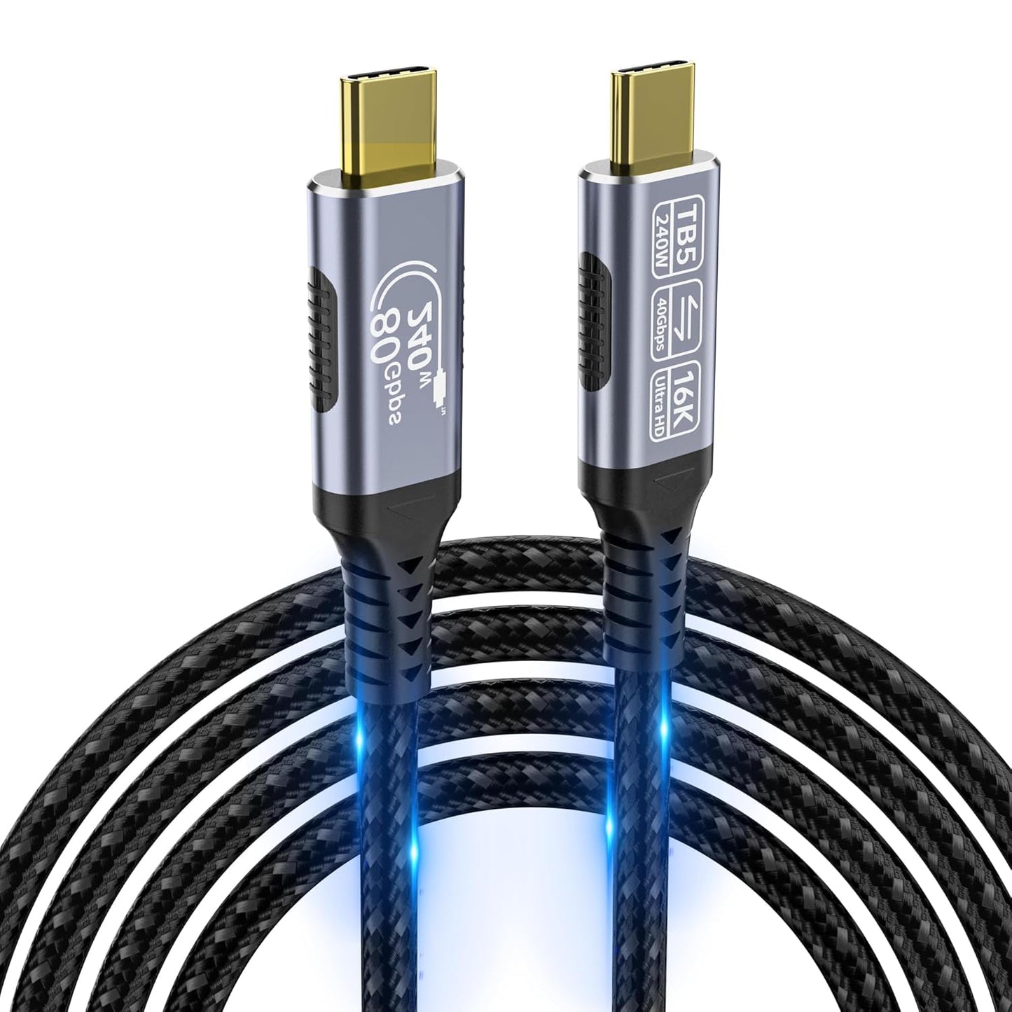 Ultra-Fast Thunderbolt USB C Cable 6.6ft