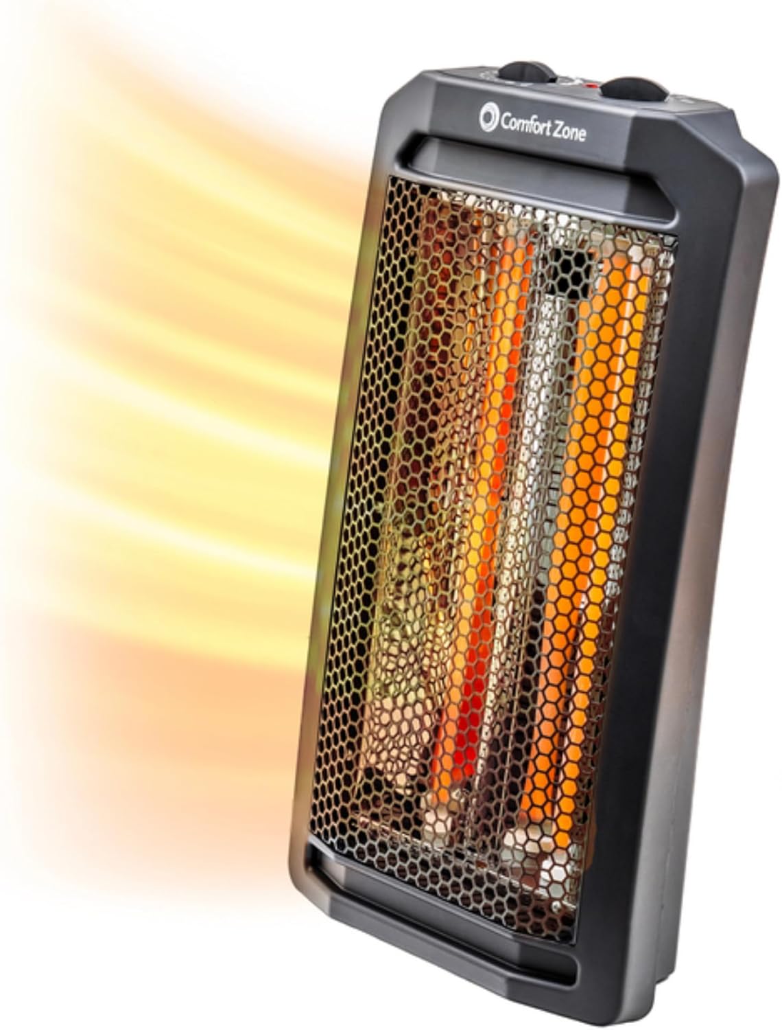 Portable Quartz Tower Heater - Customizable Comfort