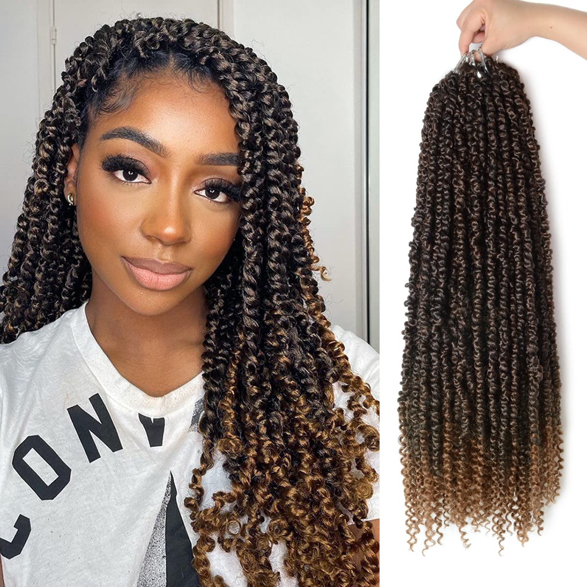 Pre-Twisted Passion Twist Crochet Hair for Stunning Styles