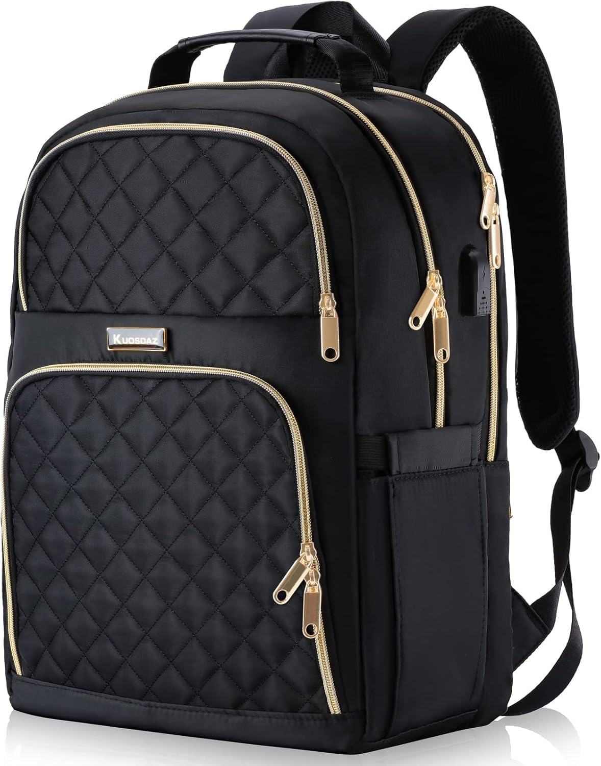 Large School Backpack for Women with USB Charging Port and Style