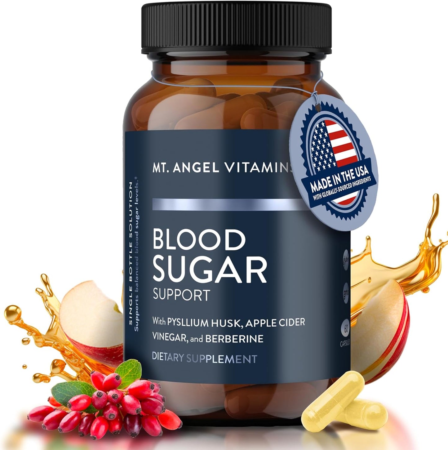 Blood Sugar Support - Natural Blend - 60 Capsules