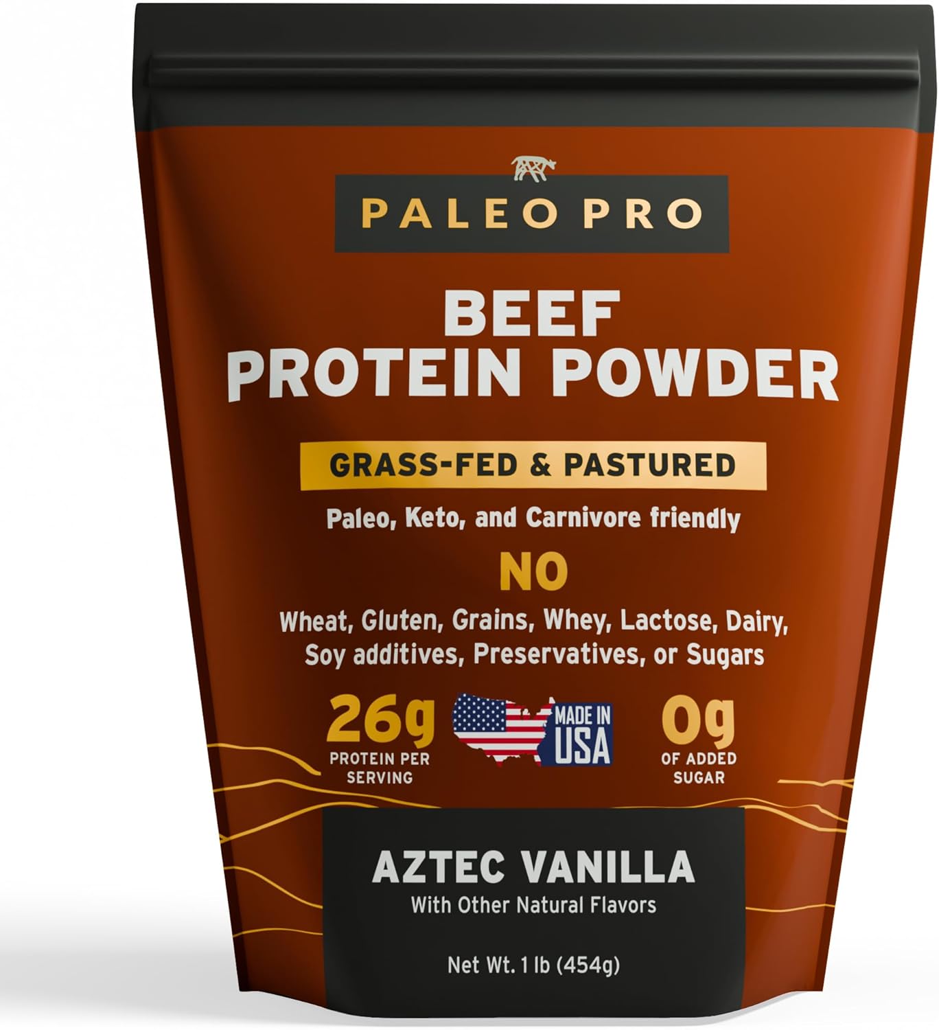 Paleo Pro 26G Beef Protein Powder - Pure Animal Based Protein