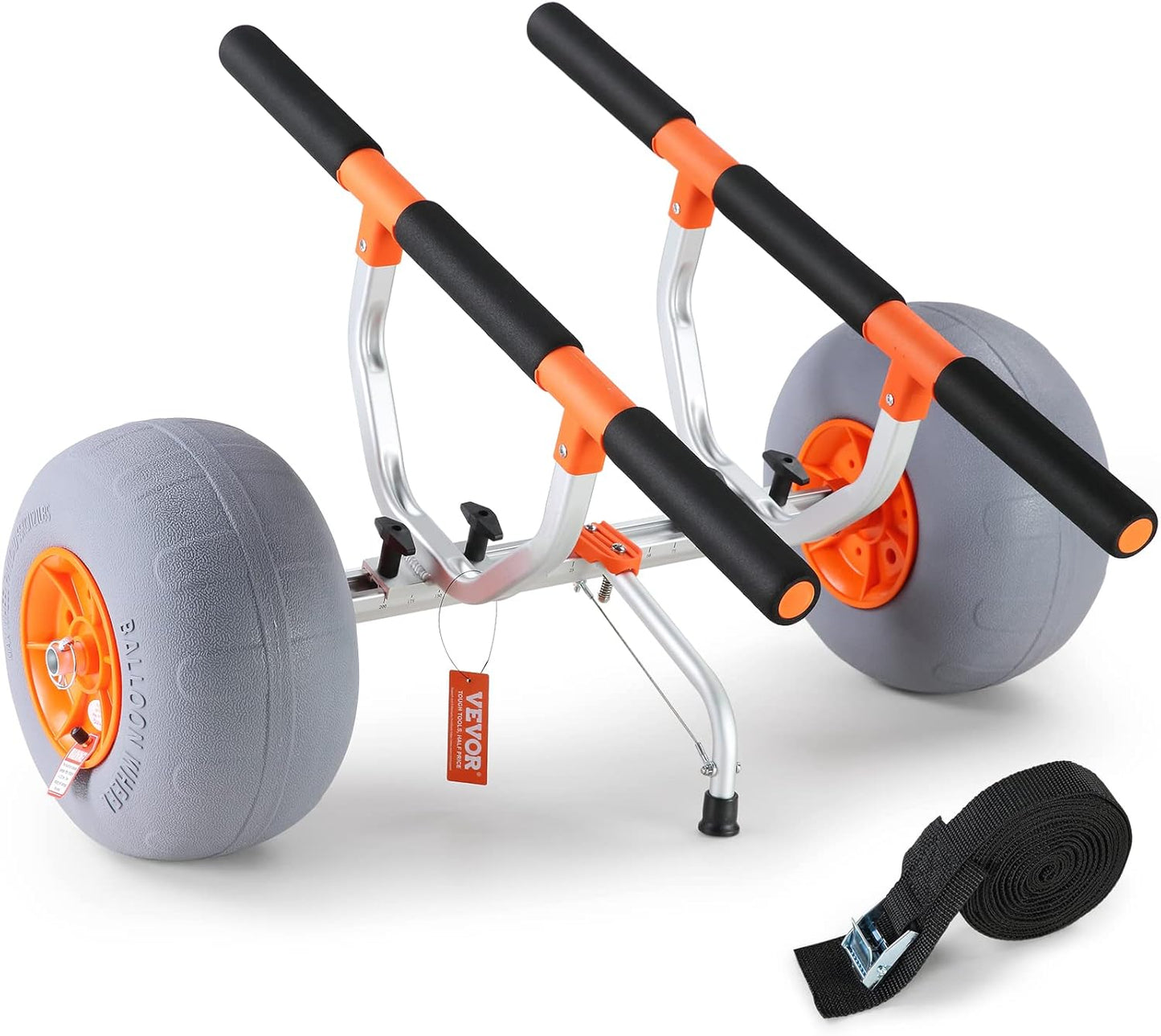 VEVOR Heavy Duty Kayak Cart for Easy Transport of Kayaks