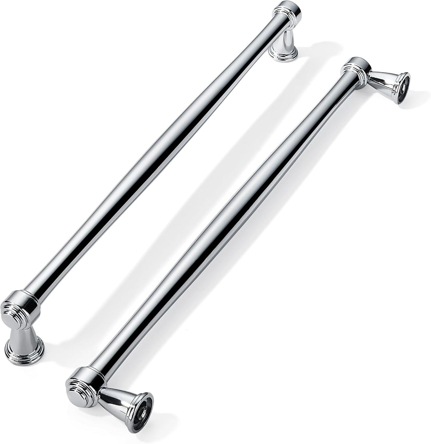 Polished Chrome Cabinet Pulls for Kitchen and Dresser Use