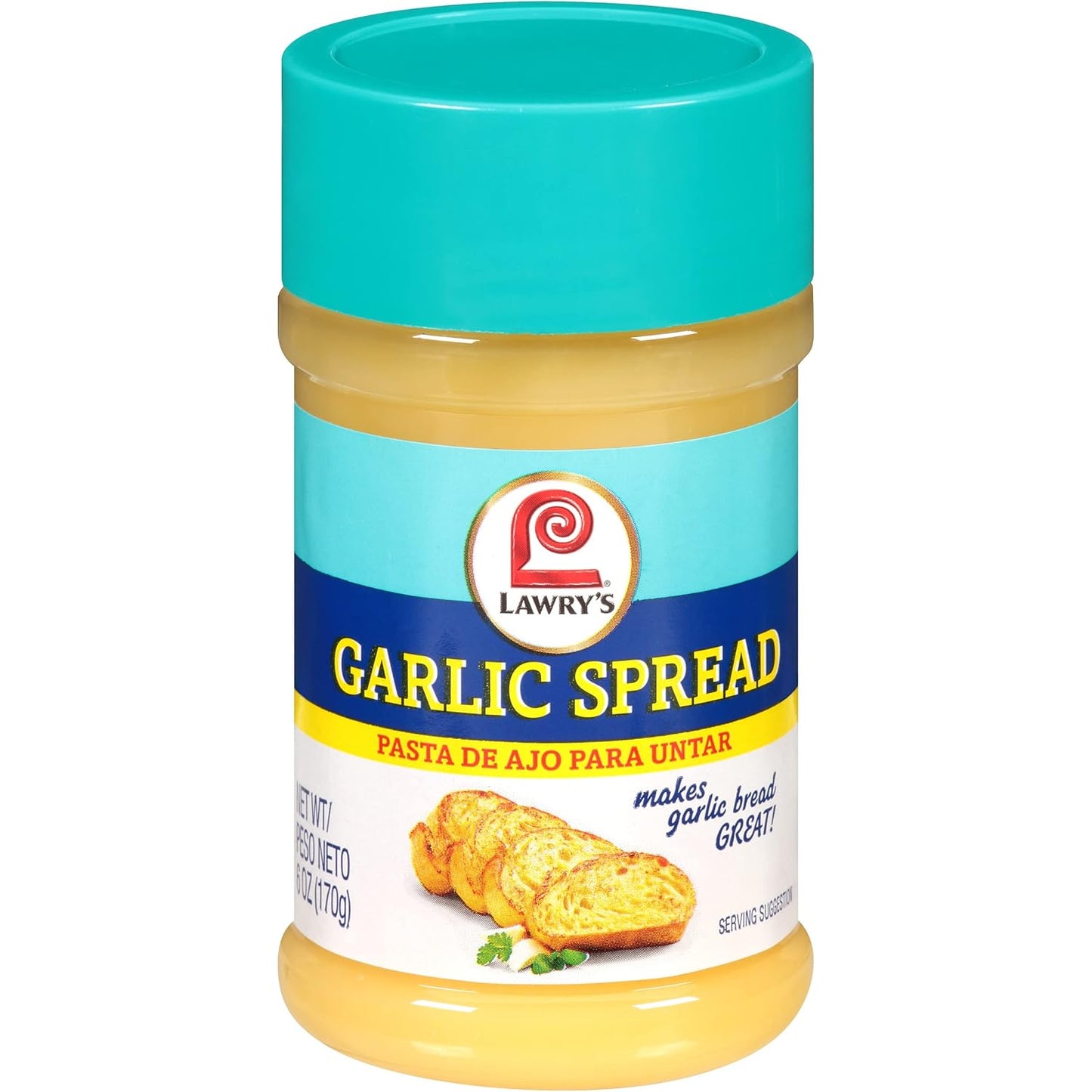 Lawry's Garlic Spread for Easy Garlic Bread and Toast