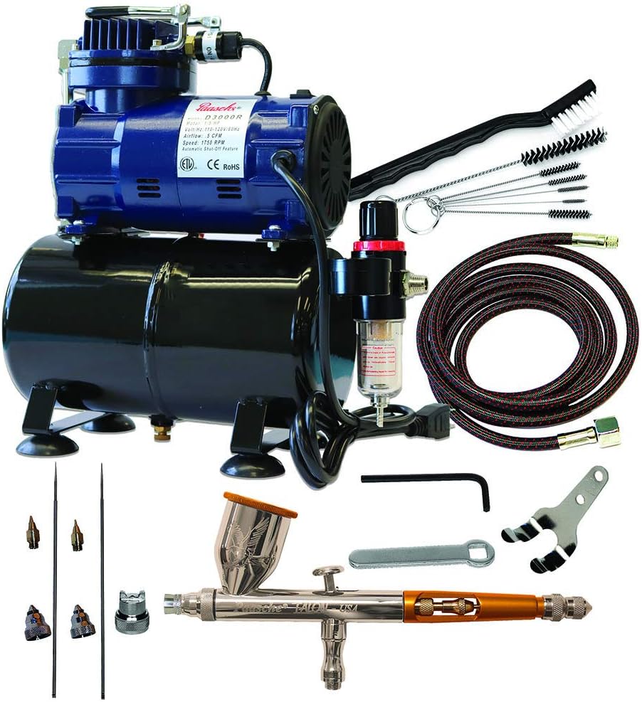 Precision Painting: Paasche TG-300R Airbrush Set