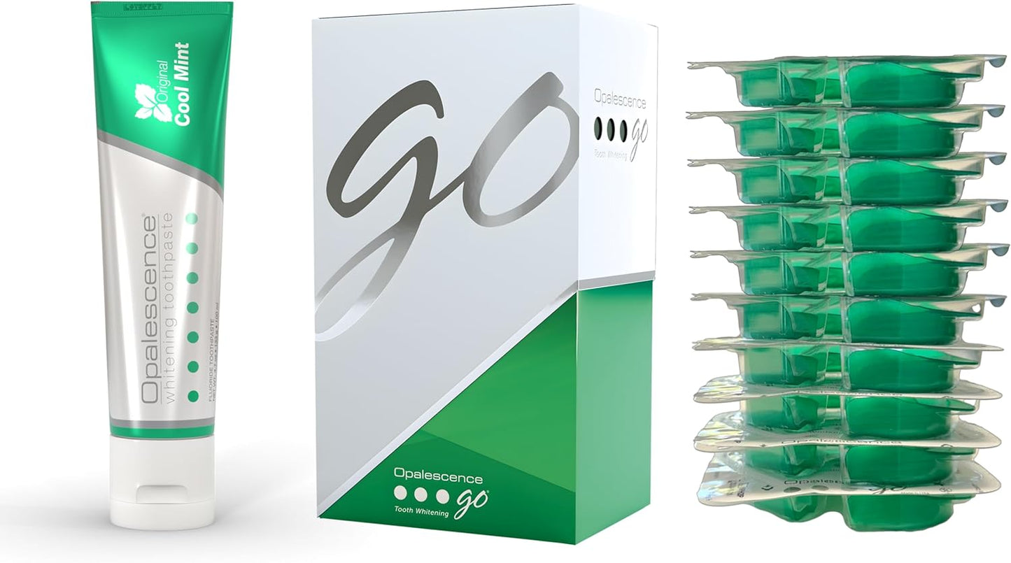 Opalescence Whitening Bundle with Prefilled Trays and Toothpaste