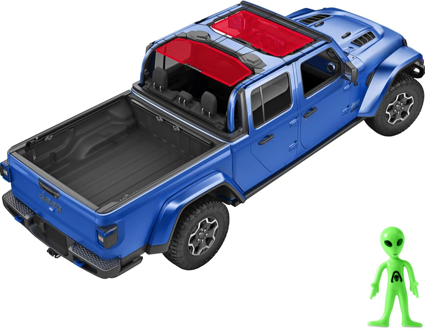 Alien Sunshade Jeep Gladiator Sun Shade for Ultimate Protection