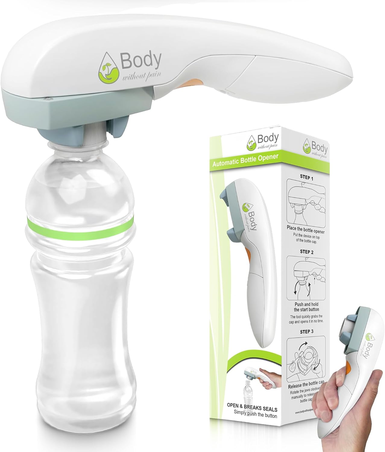 Electric Bottle Opener for Seniors - Easy Solution for Bottles