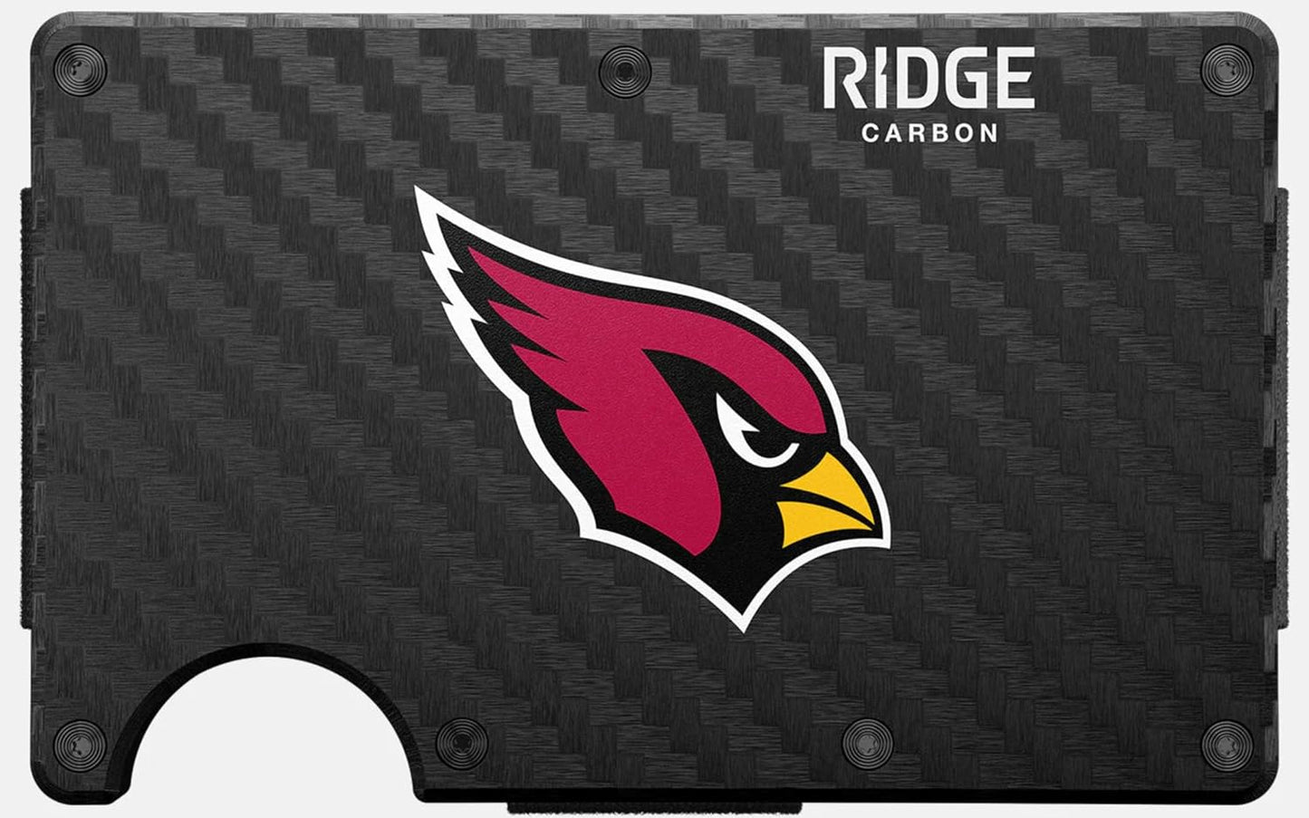 Ridge NFL Edition Minimalist Aluminum Wallet for Arizona Cardinals