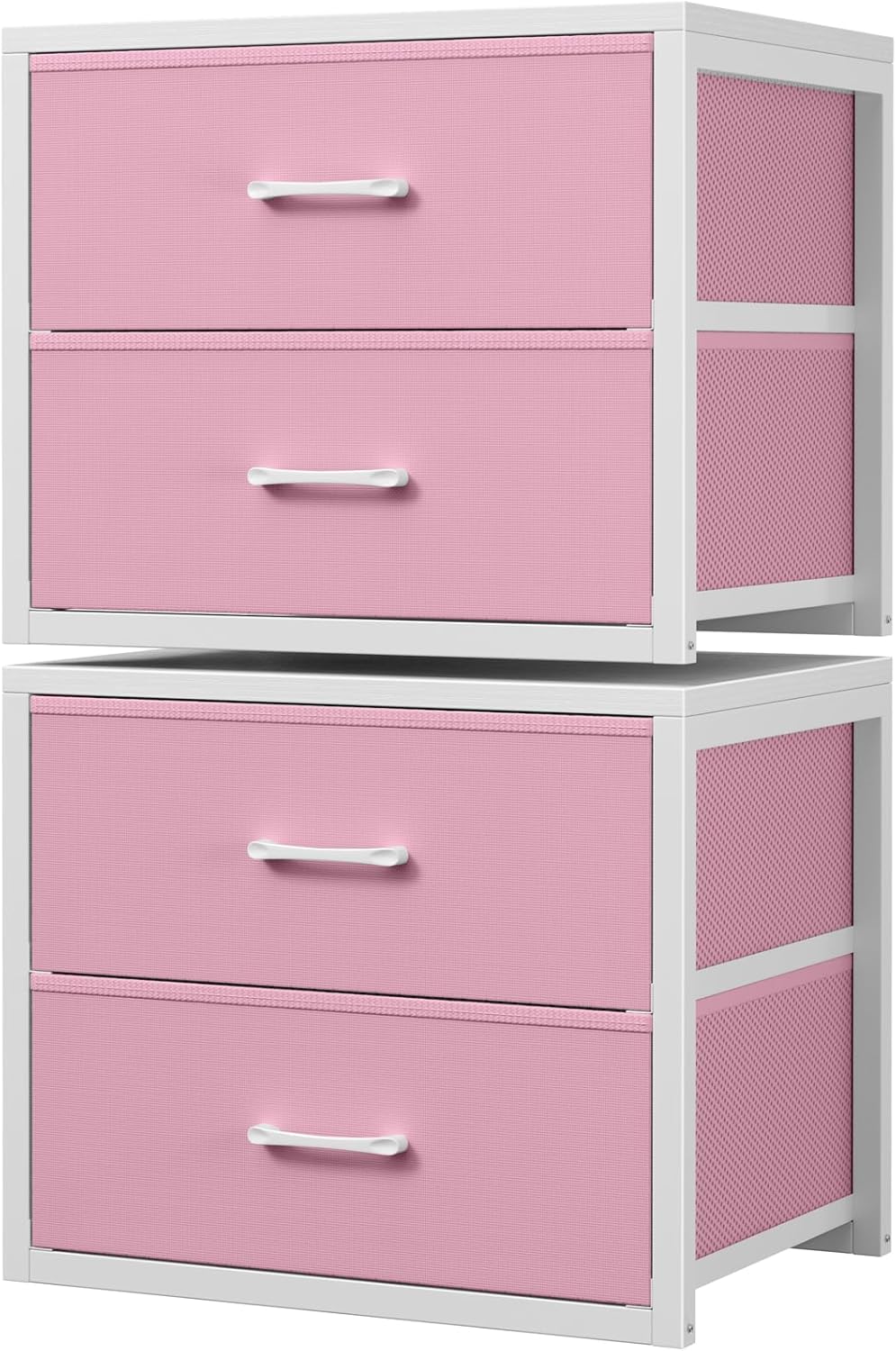 BOLUO Stackable Closet Drawers for Clothes Organizers and Storage