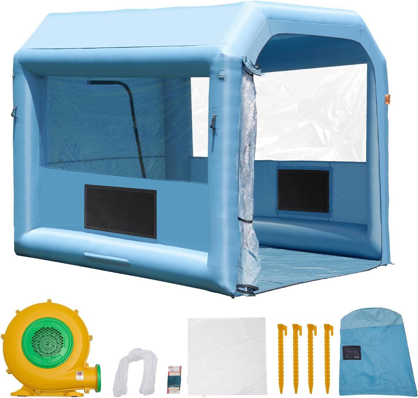 VEVOR Inflatable Paint Booth for Efficient Painting and Repair