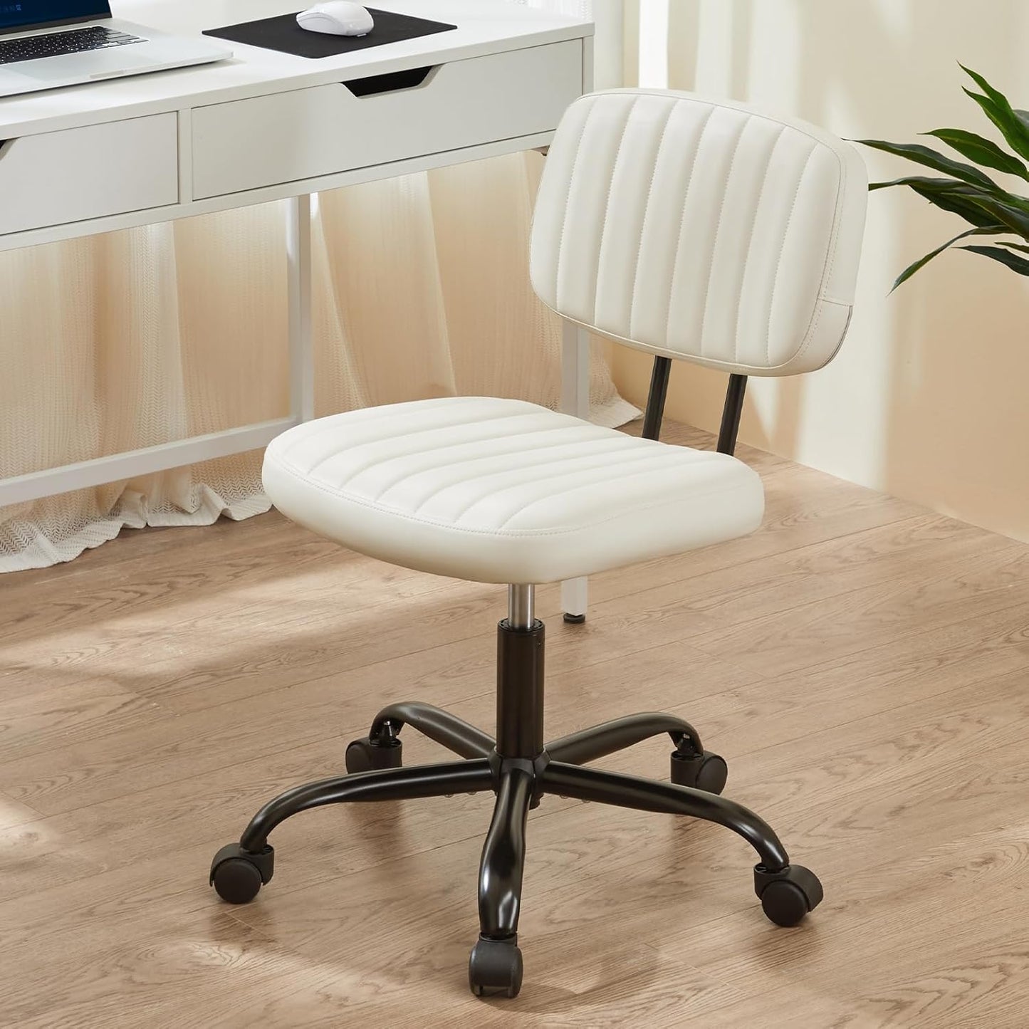 Sweetcrispy Lumbar Support Desk Chair - Comfy & Stylish