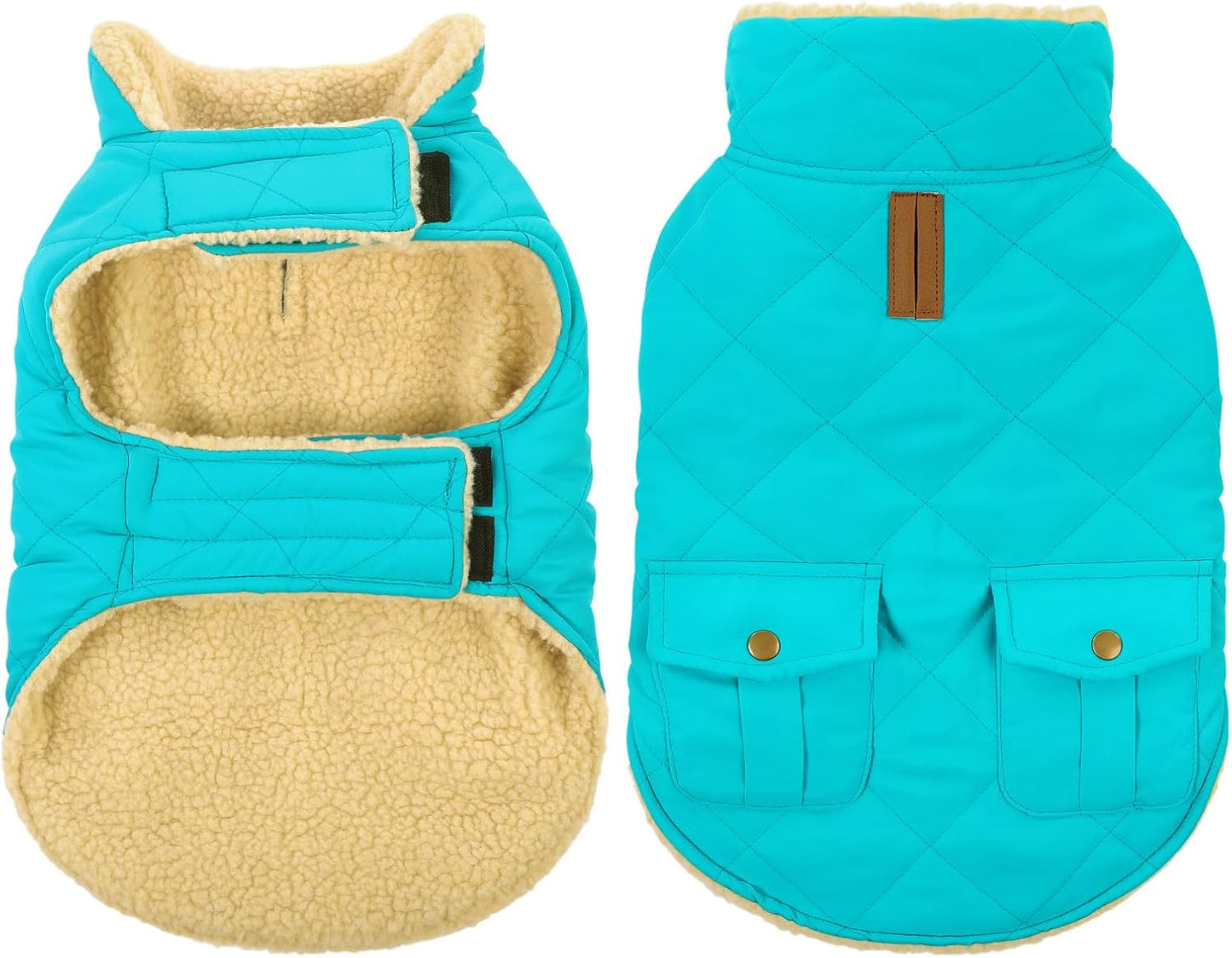 Ultra Warm Cold Weather Dog Coat for Small & Medium Dogs