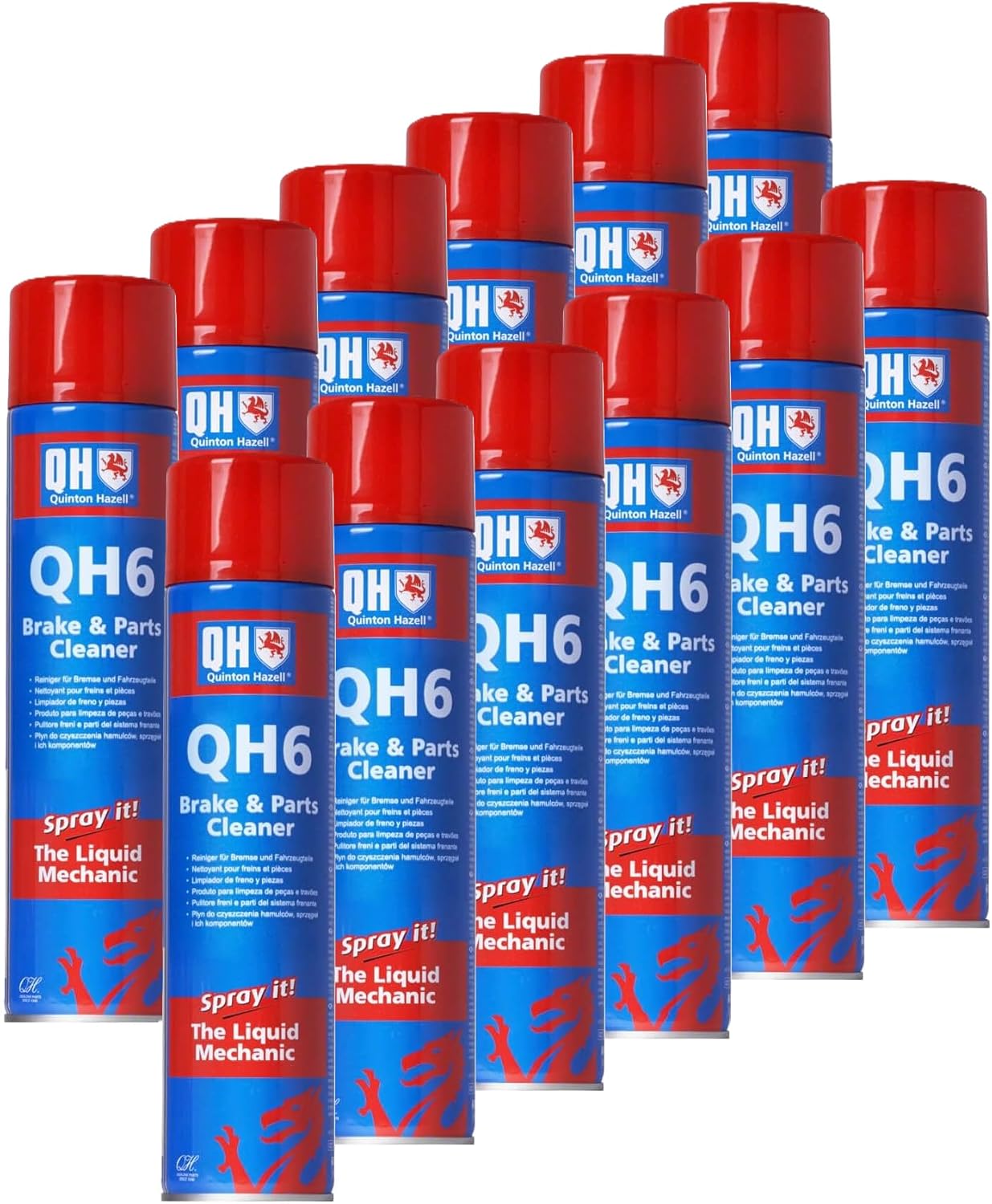 QH6 Brake Cleaner Spray Can - Non-Chlorinated Parts Cleaner