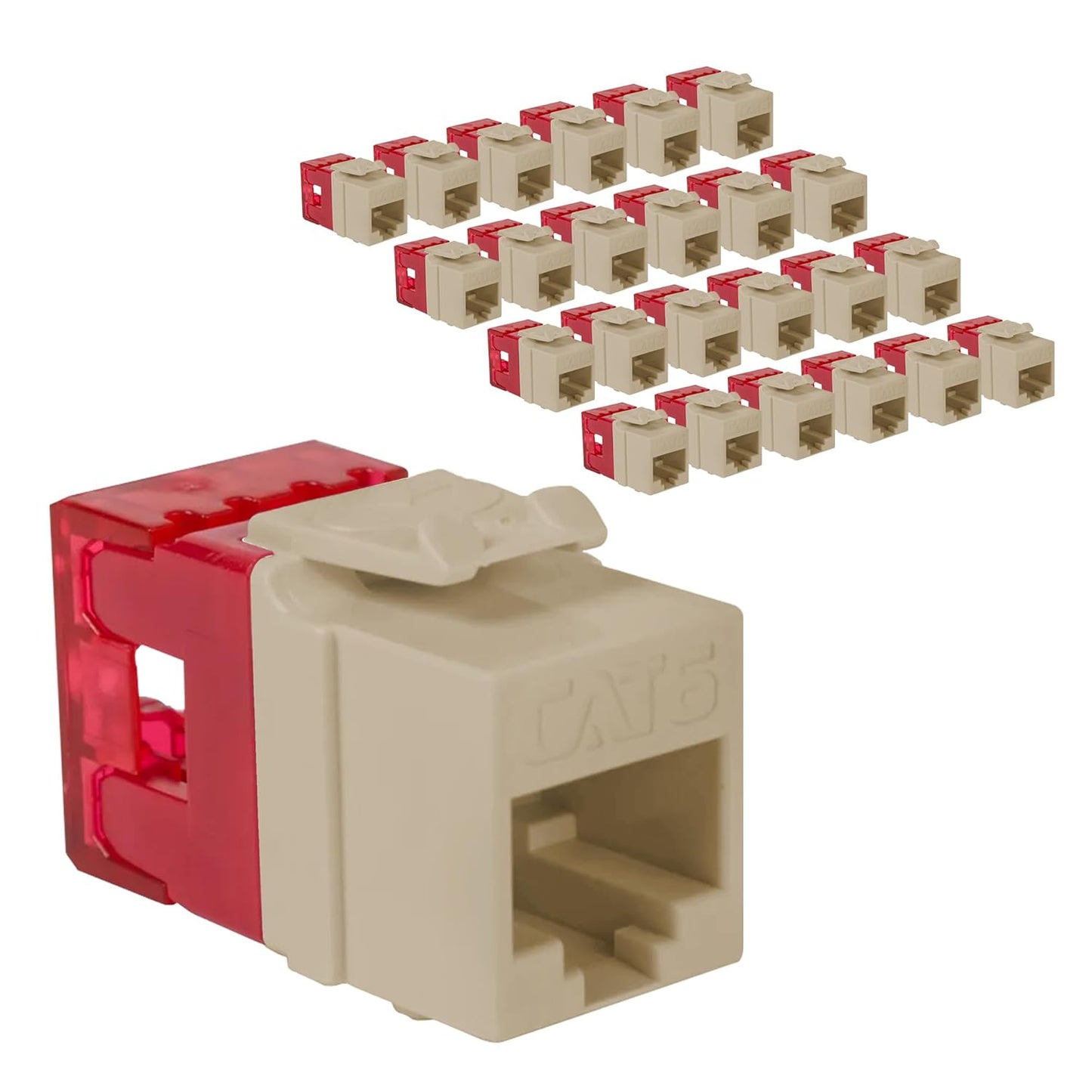 ICC CAT6 Keystone Jack for High-Power Devices and Connectivity