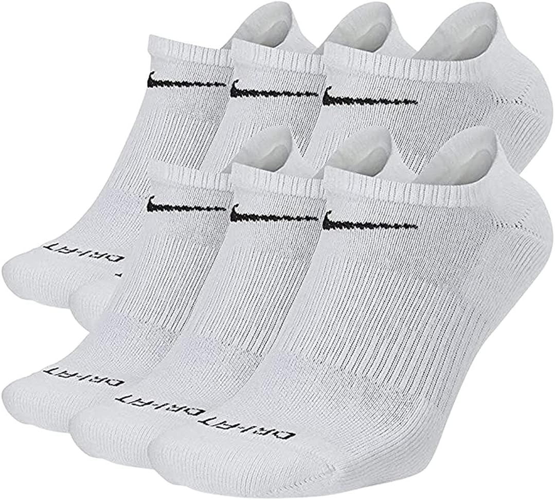 Nike Everyday Plus Cotton Cushioned Dri-Fit No Show Socks Review