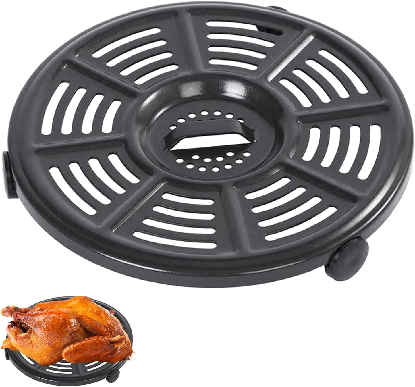 Upgrade Your Air Fryer with Round Grill Pan!