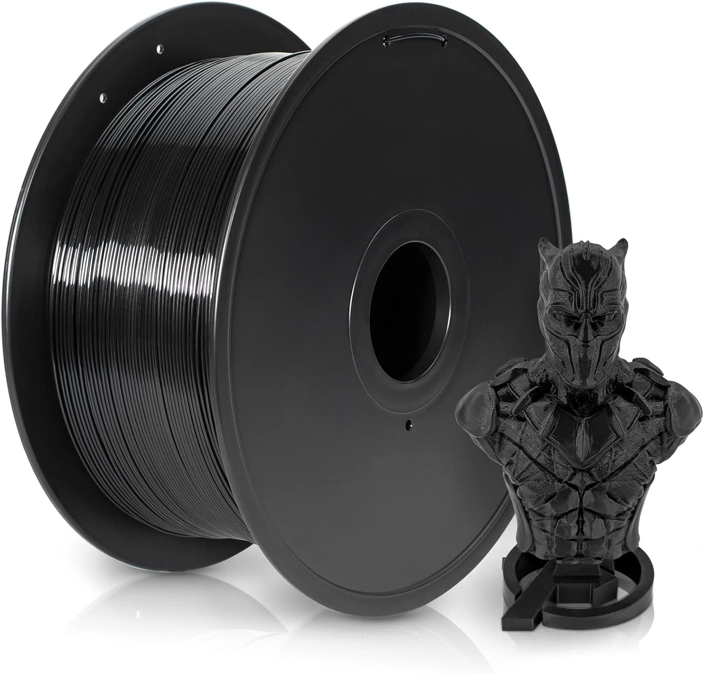 Toughness Enhanced Black PETG Filament for 3D Printing Projects